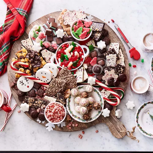 Sur La Table Chocolate Peppermint Bark Tin
