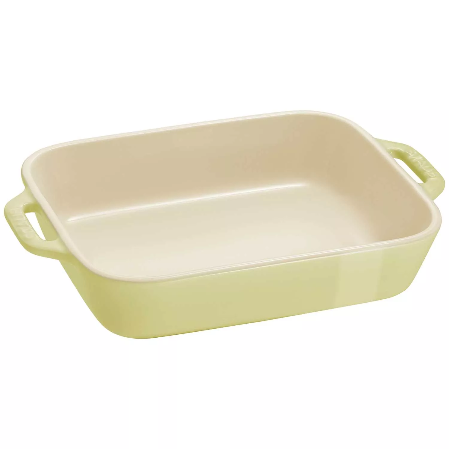 Staub Pastel Macaron Stoneware 2-Piece Rectangular Baker Set