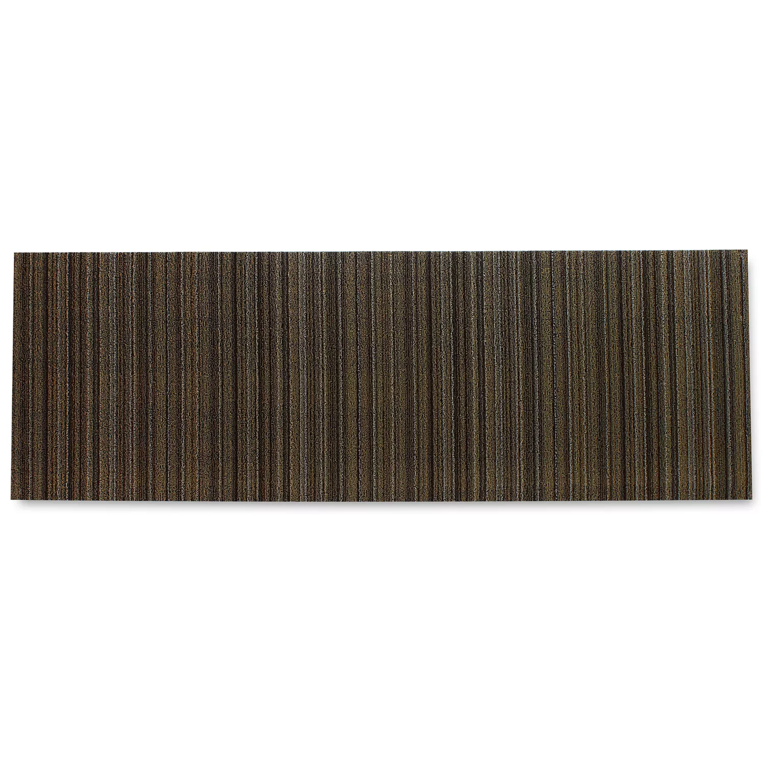 Chilewich Skinny Stripe Shag Mat, Mushroom