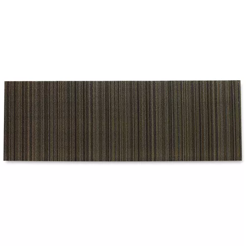 Chilewich Skinny Stripe Shag Mat, Mushroom