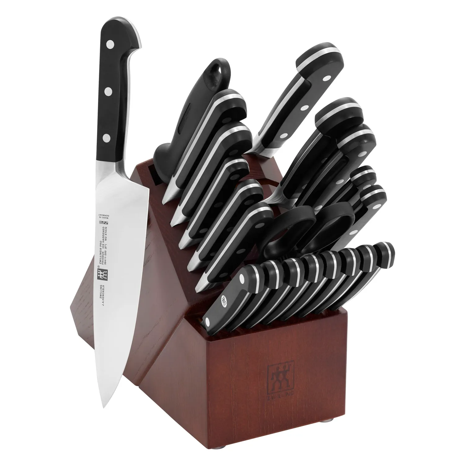 Zwilling Pro 22-Piece Knife Block Set