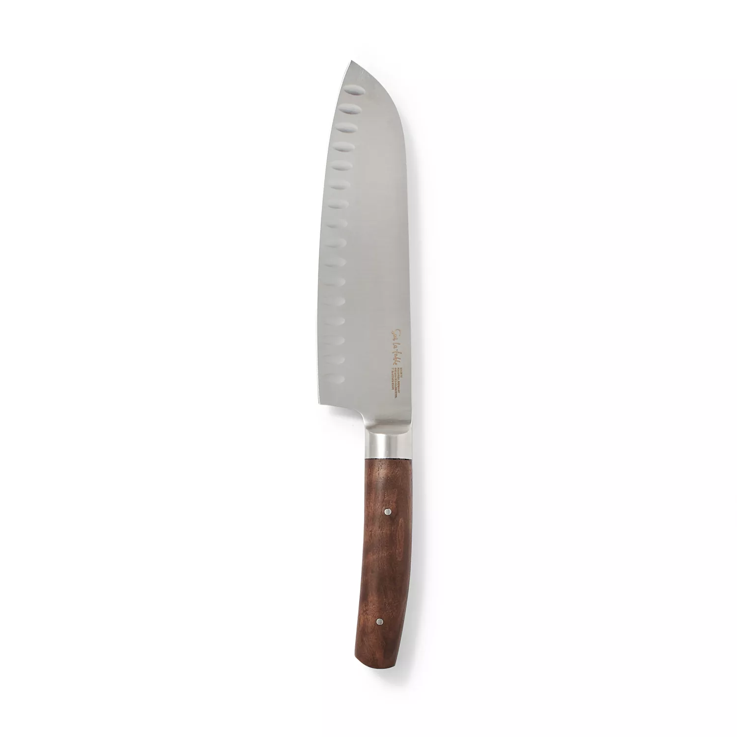 Sur La Table Classic 7 Santoku & Serrated Utility Knife Set, Brown