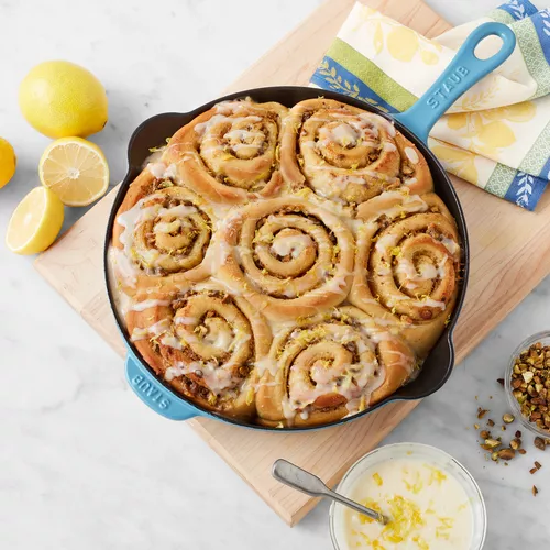 Lemon Pistachio Sticky Buns