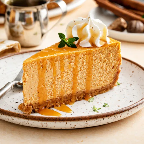 Pumpkin Caramel Cheesecake