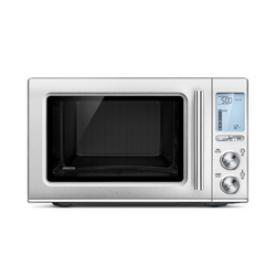 Breville the Smooth Wave™ Microwave Makes it really really easy to do quick heatings and it brightens up the kitchen and makes it look very high tech