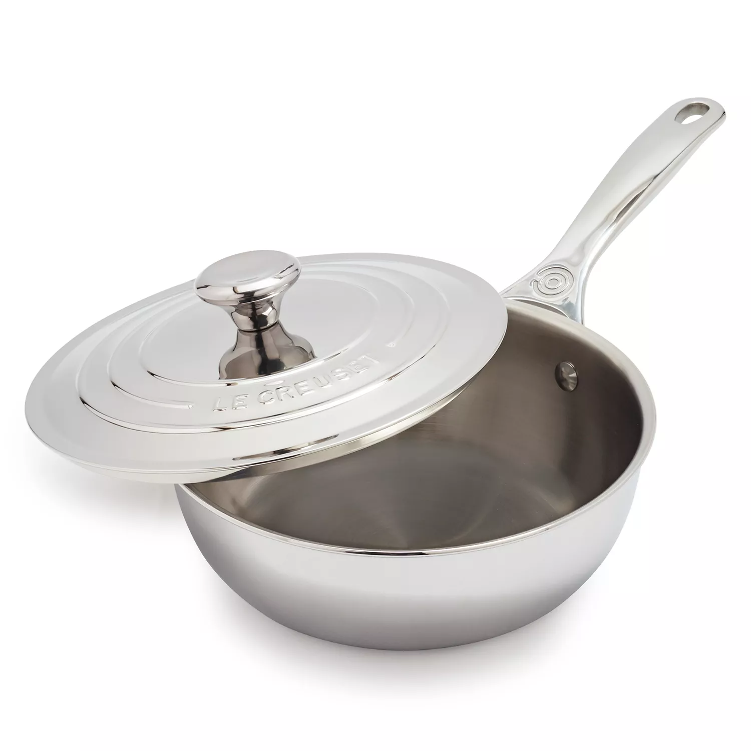 調理器具 LE CREUSET la Saucier 6800 Le Creuset Stainless Steel Saucier | Sur La Table