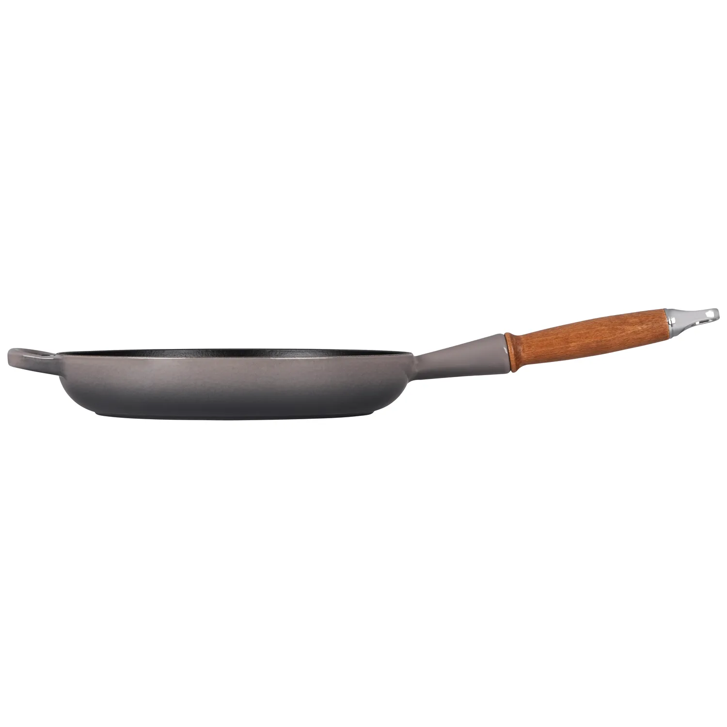 Le Creuset Enameled Cast Iron Alpine Wood Handled Skillet, 10.25"