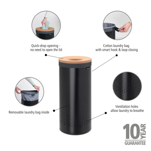 Brabantia 9-Gallon Laundry Hamper
