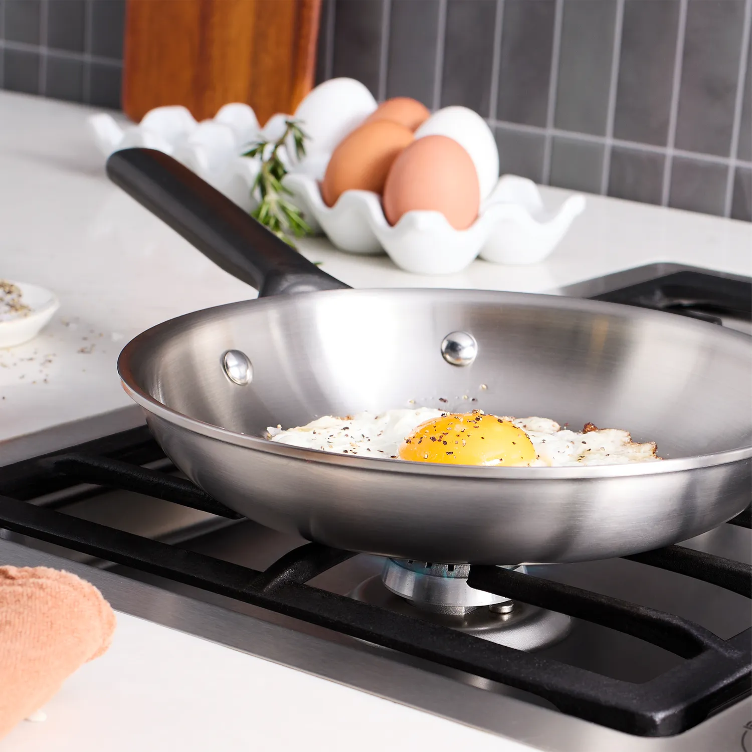 Zwilling Milano Stainless Steel Skillets