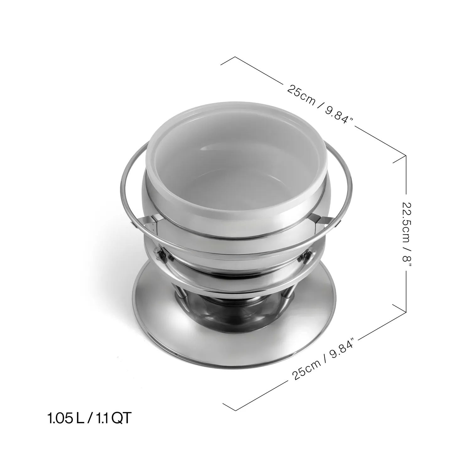 Swissmar 11-Piece Zuri Fondue Set