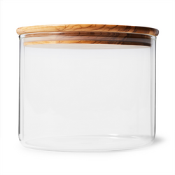 Sur La Table Olivewood Storage Canister 