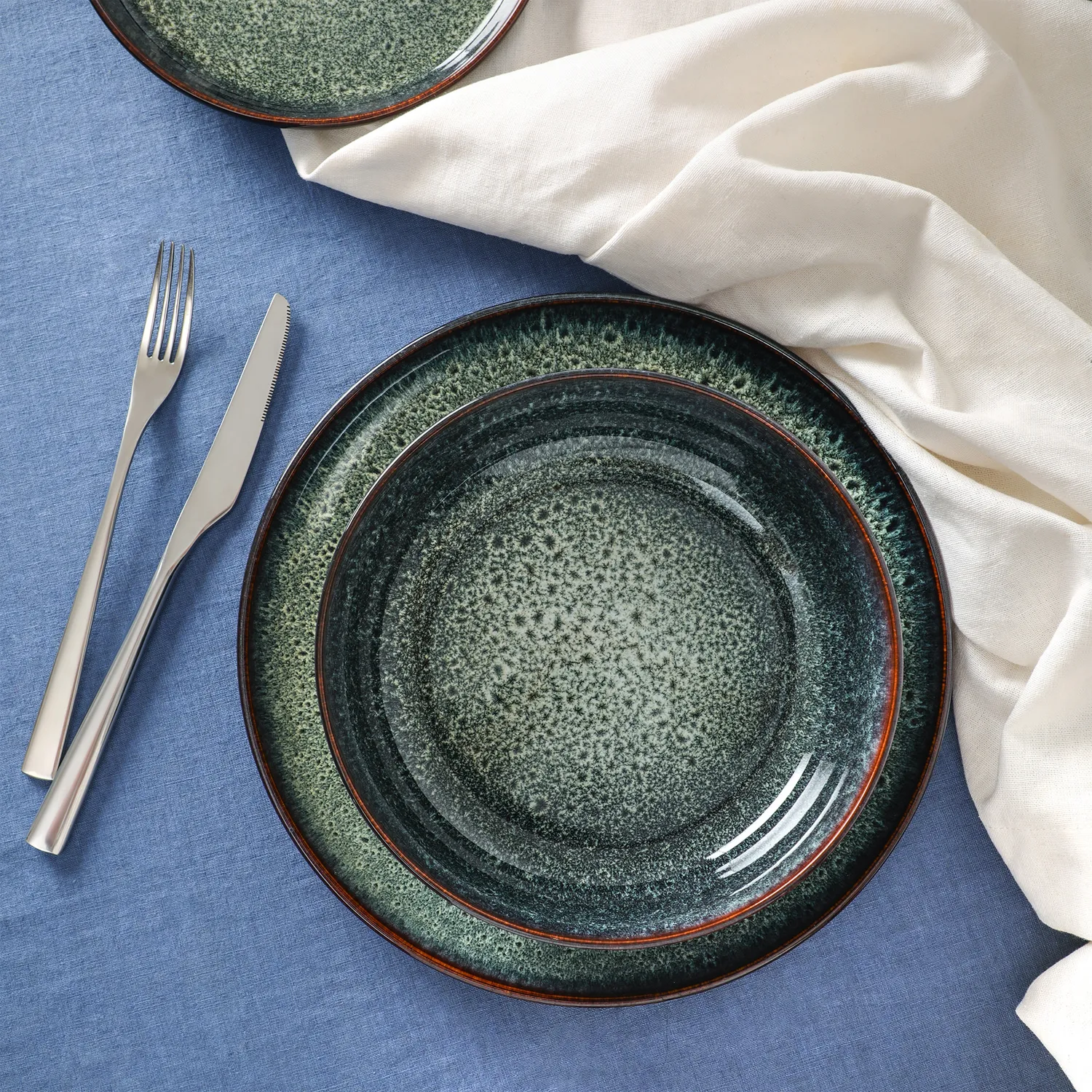 Stone Lain Remy Stoneware 12-Piece Dinnerware Set