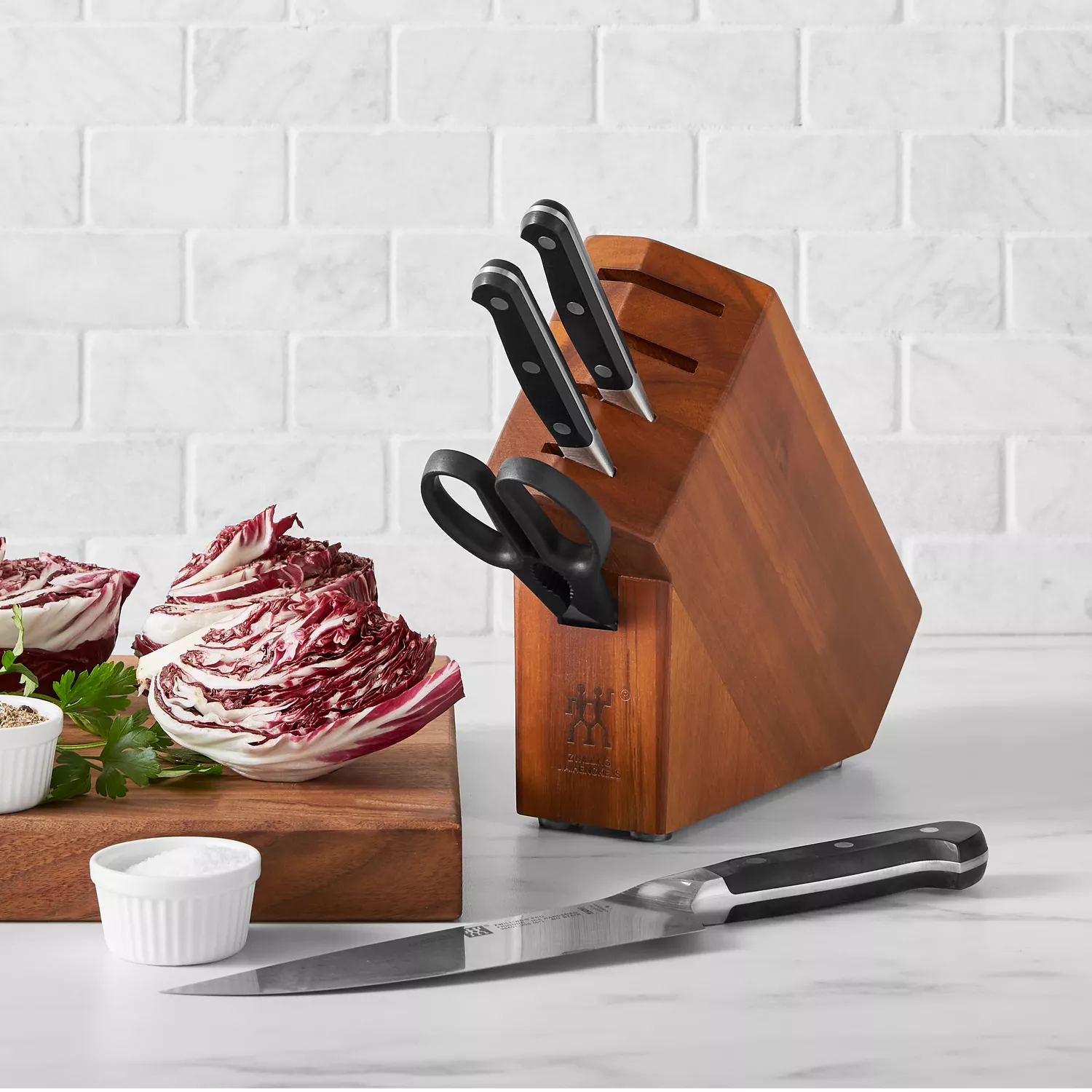 5-Piece Kitchen Knife Block Set