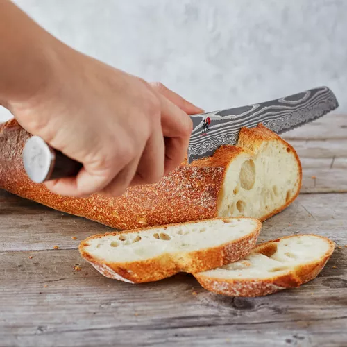 Miyabi Kaizen II Bread Knife, 9.5&#34;