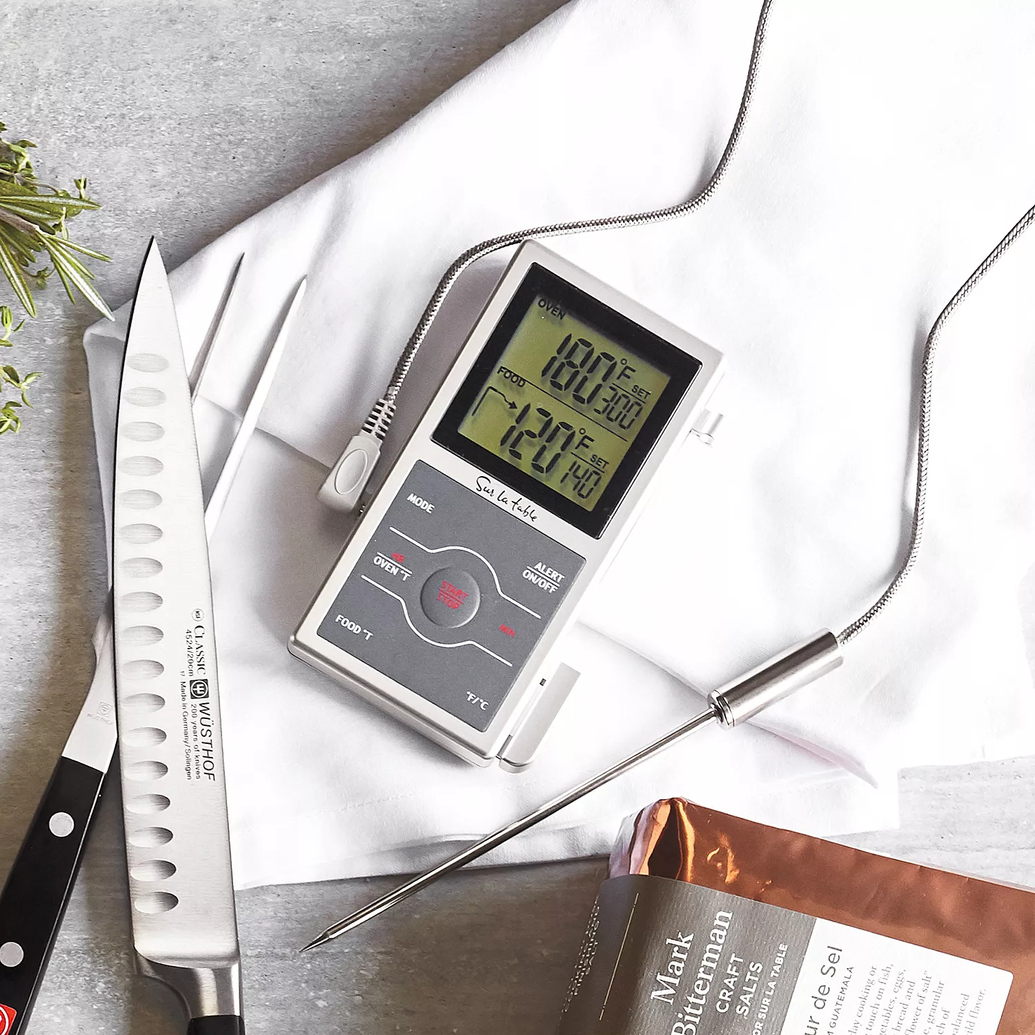 Sur La Table CDN Dual Sensing Probe Thermometer and Timer