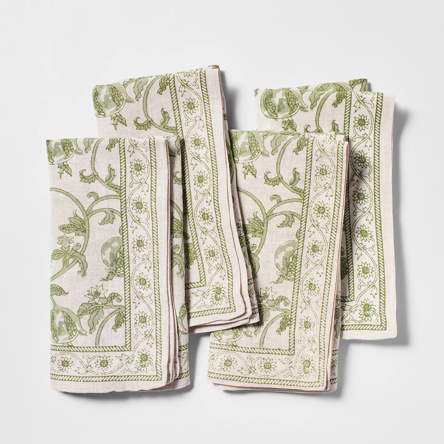 Sur La Table Floral Blossom Napkins, Set of 4