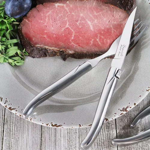 French Home Laguiole Connoisseur Steak Knives, Set of 4