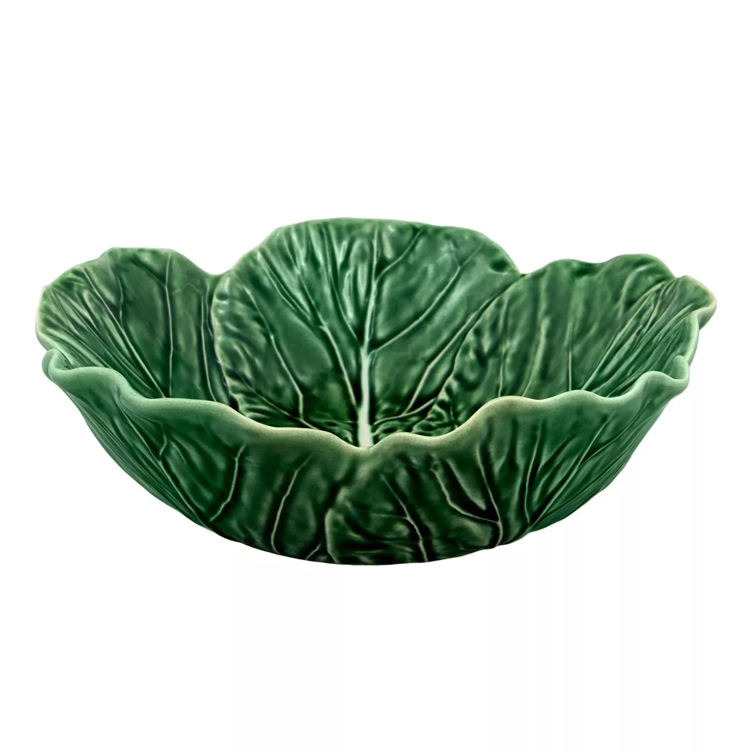 Bordallo Pinheiro Cabbage Salad Bowls, Set of 2