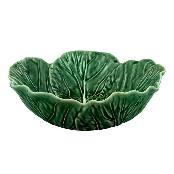 Bordallo Pinheiro Cabbage Salad Bowls, Set of 2