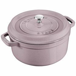 Staub Round Dutch Oven, 7 qt. In addition to the beautiful jewel tones of Staub enameled cast iron cookware, I find them to be very functional
