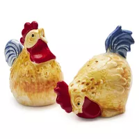 Sur La Table Jacques P&#233;pin Collection Figural Chicken Salt and Pepper Shakers