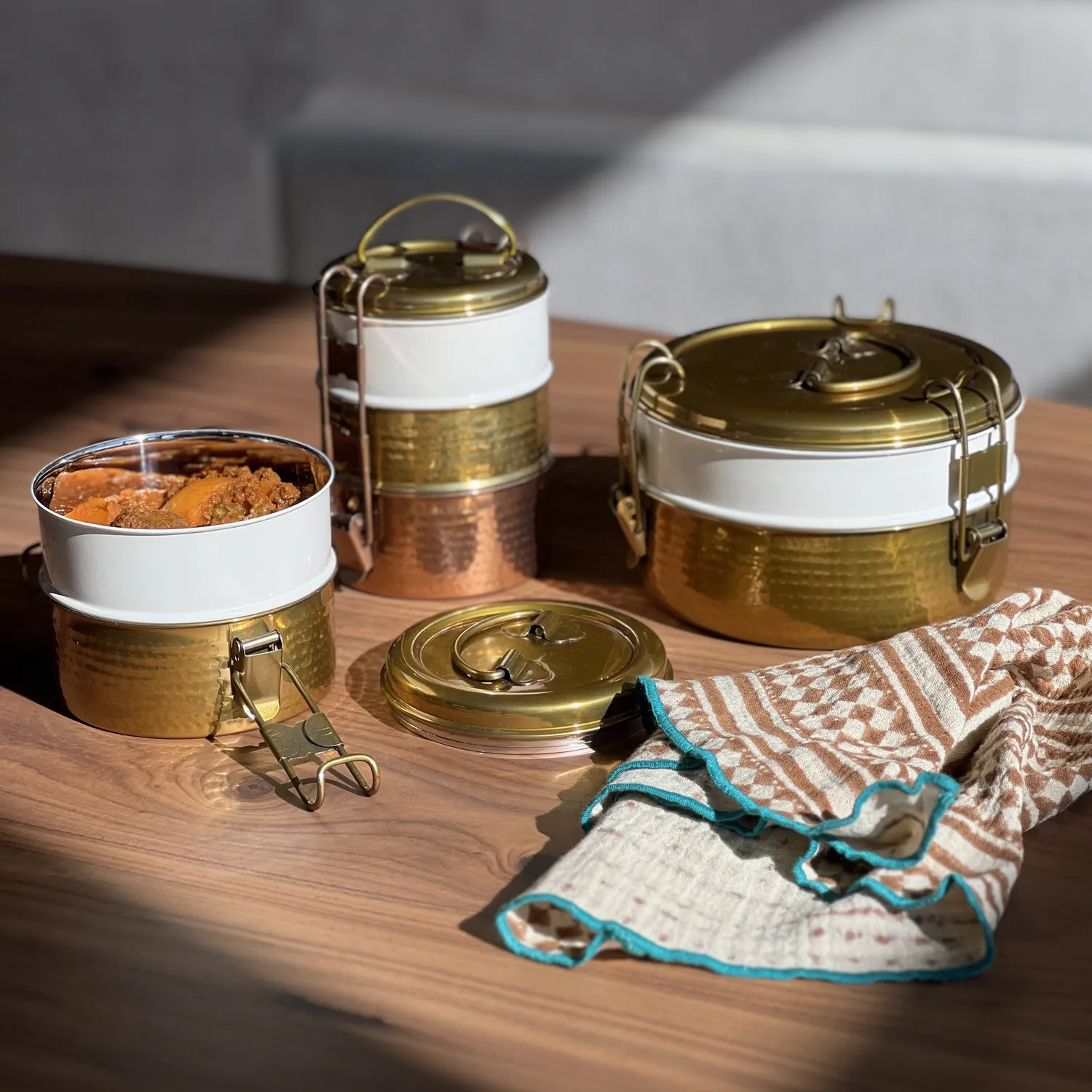 Verve Culture Tiffin Lunch Boxes