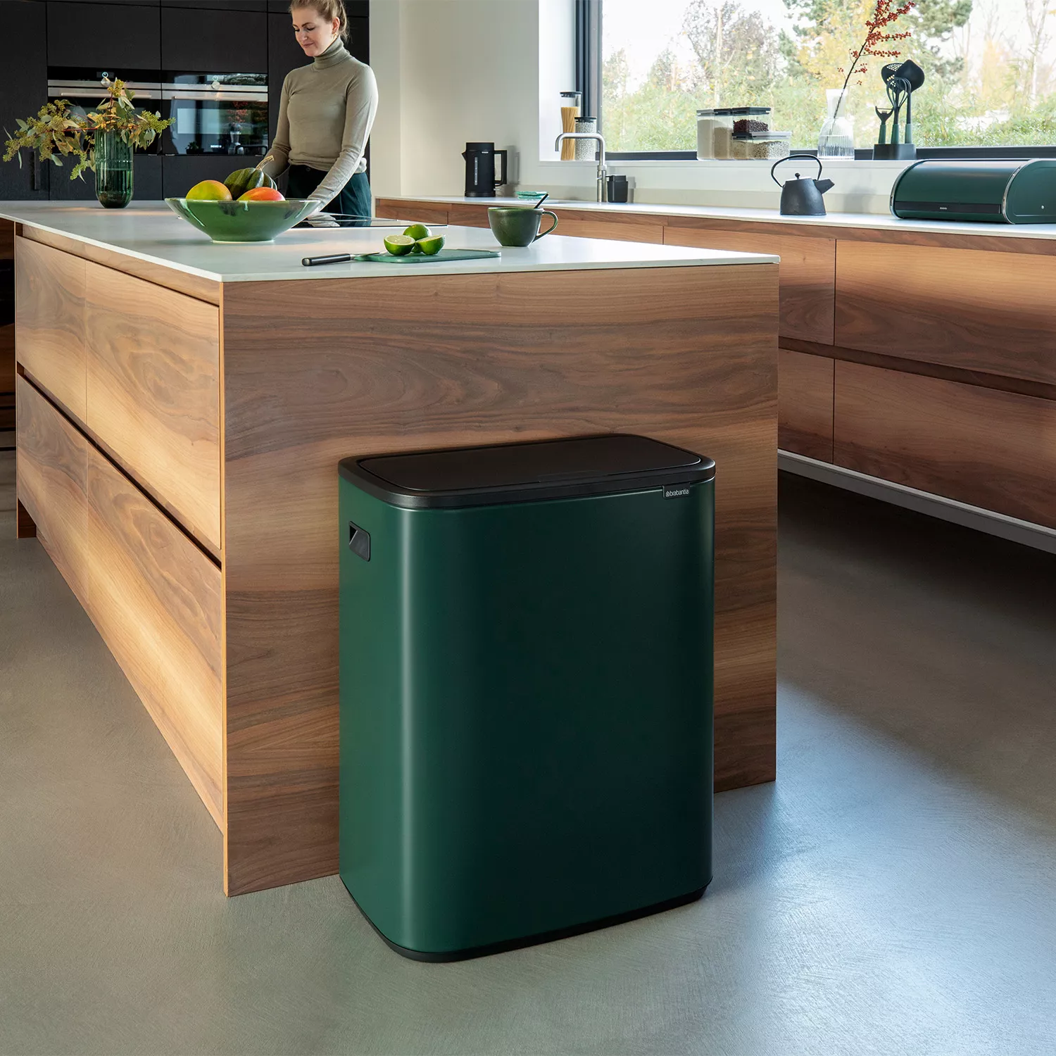 Brabantia Bo Touch Top Can, 60 L