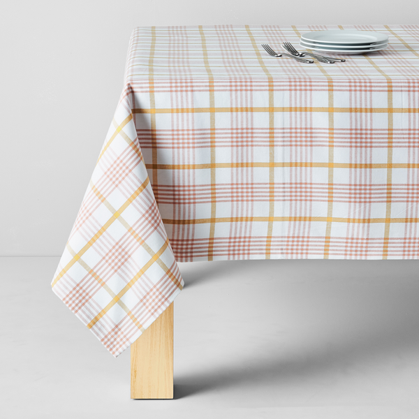 Sur La Table Woven Plaid Tablecloth