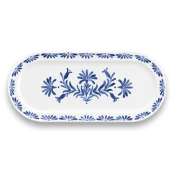 Tar Hong Azul Melamine Rectangular Platter