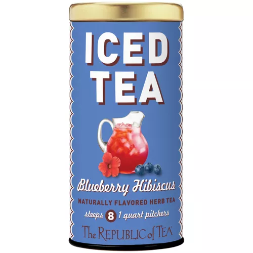 The Republic of Tea Blueberry Hibiscus Iced Tea