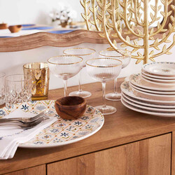 Sur La Table Hanukkah Gold Menorah