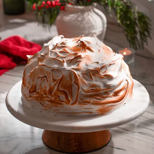 Peppermint Baked Alaska