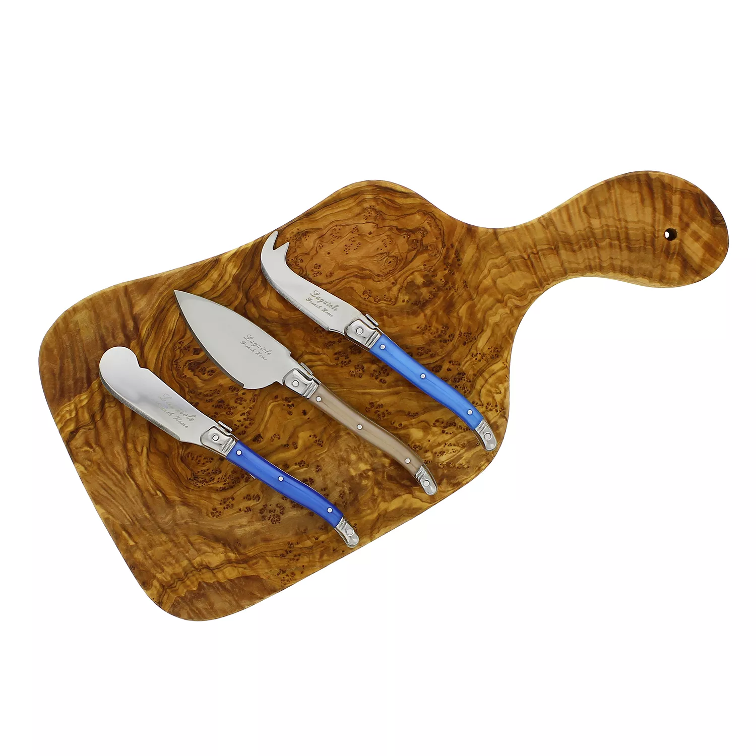 French Home Laguiole Cheese Board, Set of 3