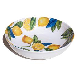 Tar Hong Lemon Orchard Melamine Serving Bowl Great all round bowl