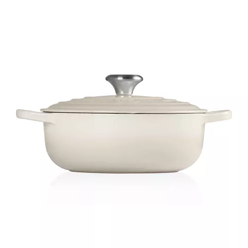 Le Creuset Signature Round Sauteuse with Lid, 3.5 qt.