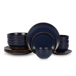 Stone Lain Brasa Stoneware 16-Piece Dinnerware Set