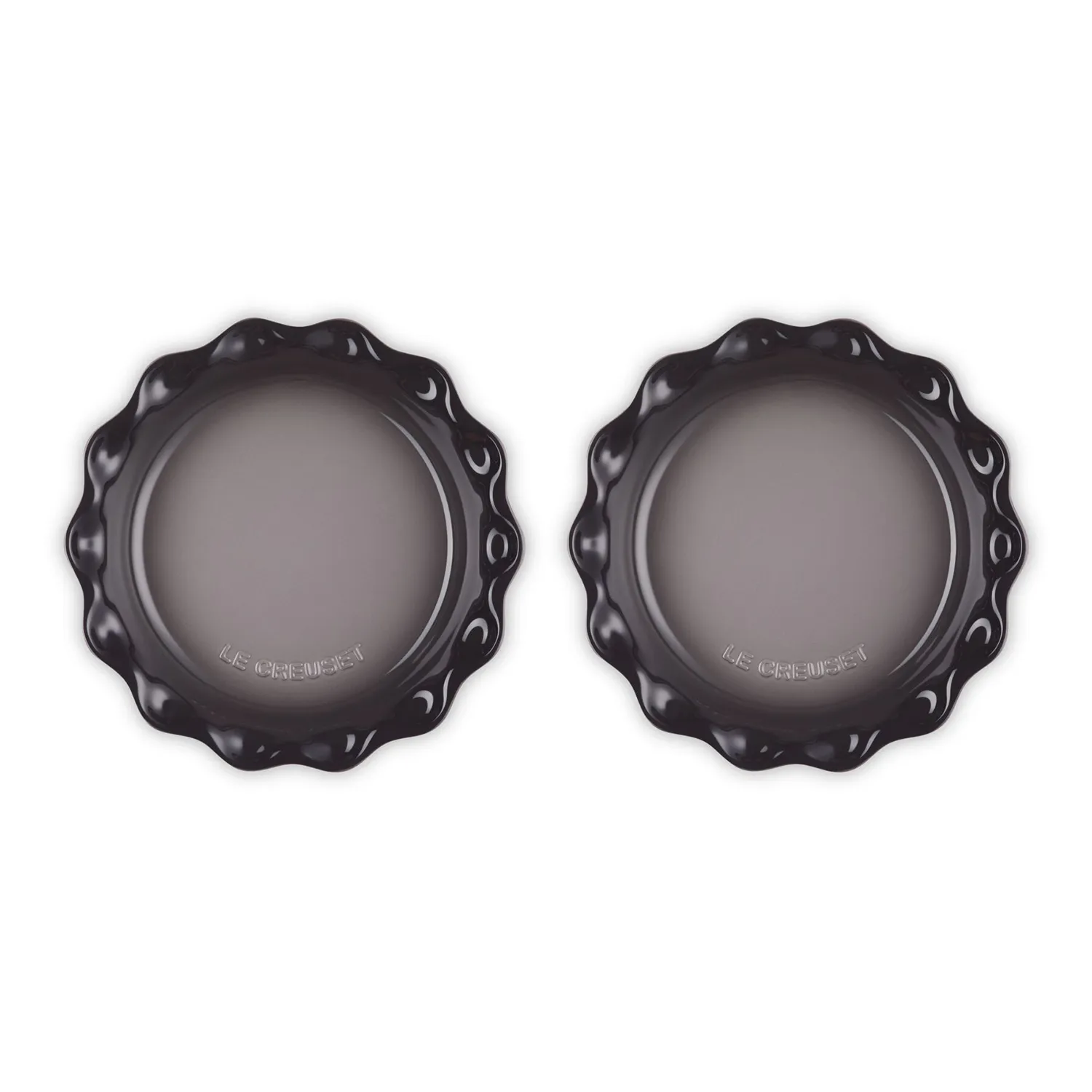 Le Creuset Heritage 2-Piece Fluted Pie Dish Set, 9"