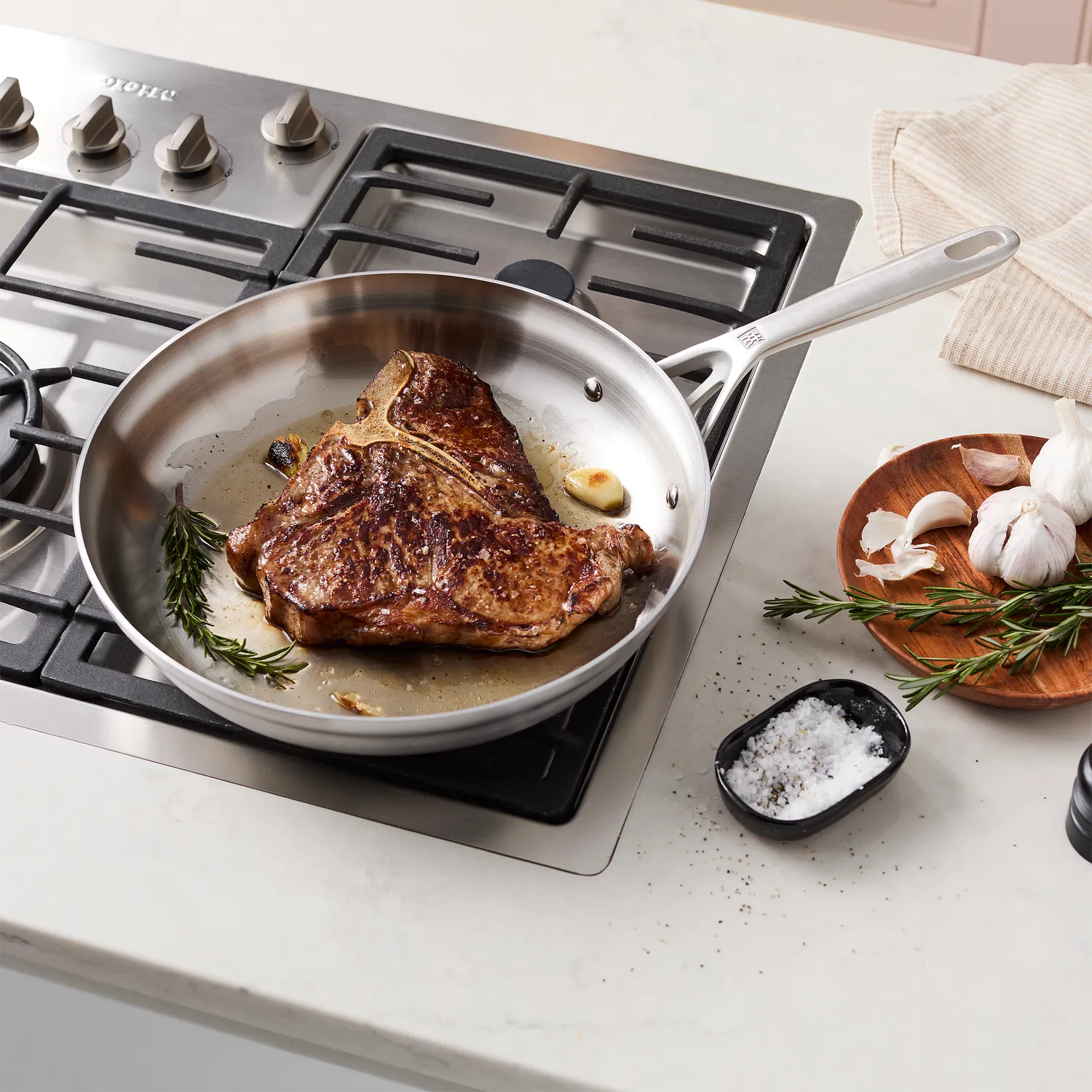 Zwilling Motion Stainless Steel Skillet