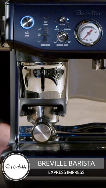 Breville Barista Express Impress Espresso Machine - Stainless Steel