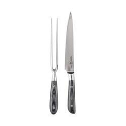 Messermeister Avanta 2-Piece Damascus Carving Knife Set 
