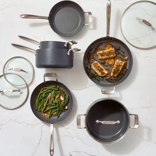 All-Clad HA1 Ceramic Nonstick 10-Piece Cookware Set