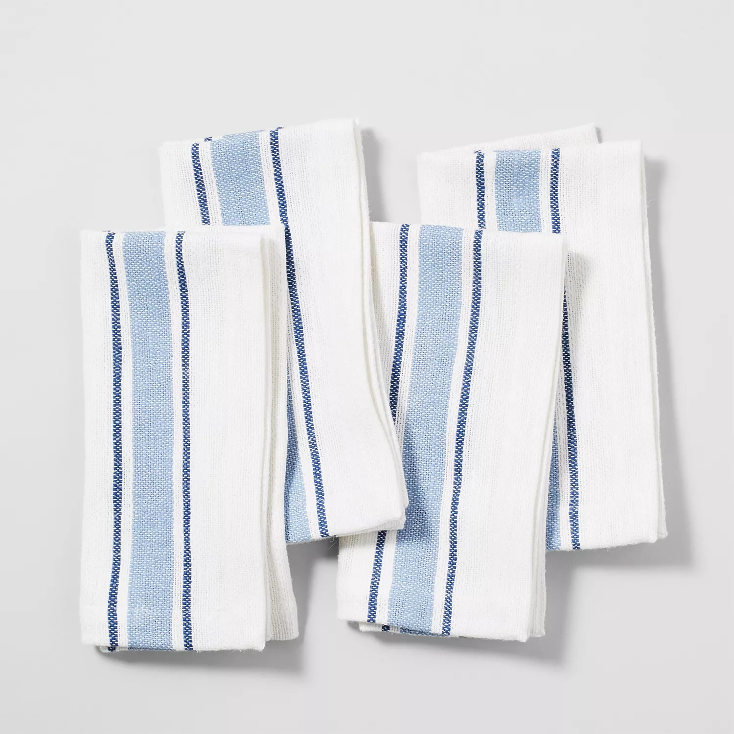 Sur La Table Cloud Woven Stripe Napkins, Set of 4 | Sur La Table