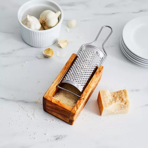 Sur La Table Italian Olivewood Cheese Grater