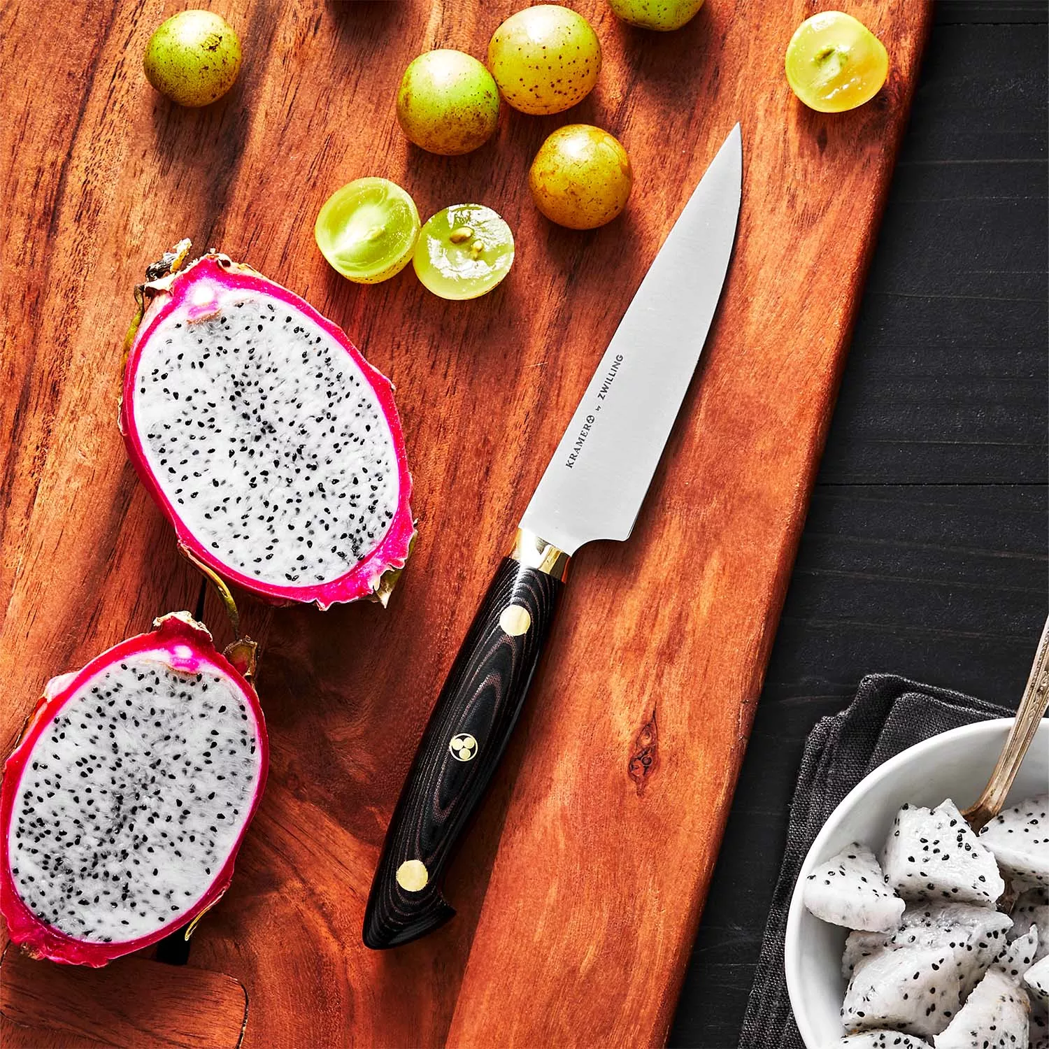 Bob Kramer 4.5" Carbon Steel Utility Knife by Zwilling J.A. Henckels