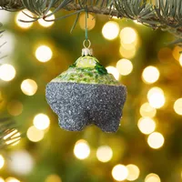 Sur La Table Guacamole Glass Ornament