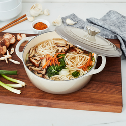Udon Noodle Soup with Baby Bok Choy