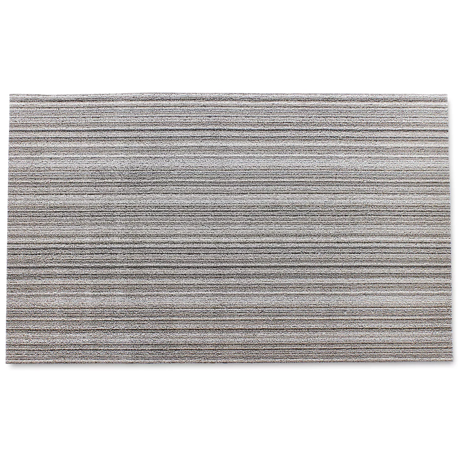 Chilewich Skinny Stripe Shag Mat, Birch