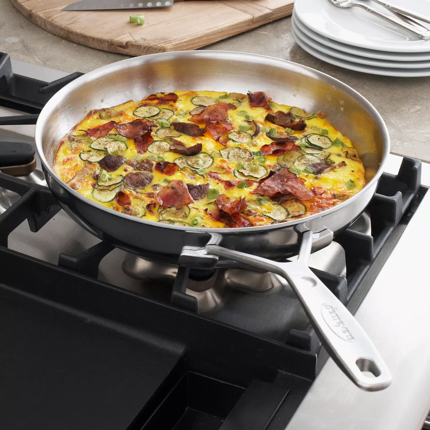 Demeyere Industry5 Stainless Steel Skillets