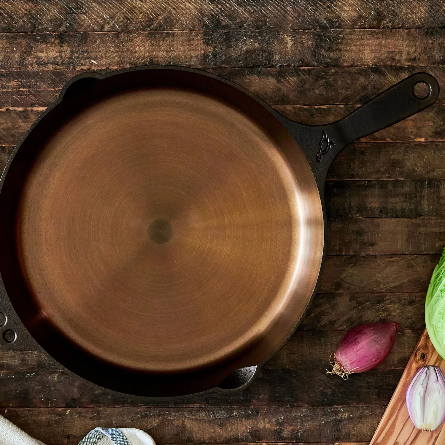 Smithey Polished Cast Iron Skillet
