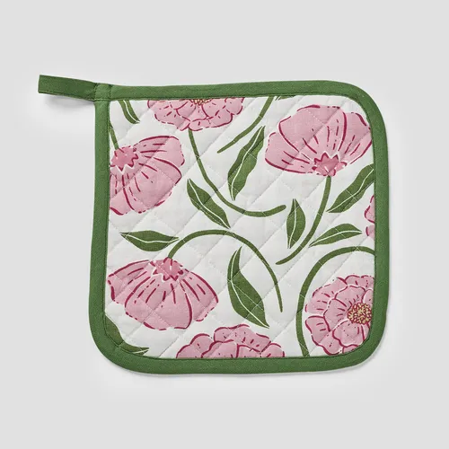 Sur La Table Primrose Floral Pot Holder